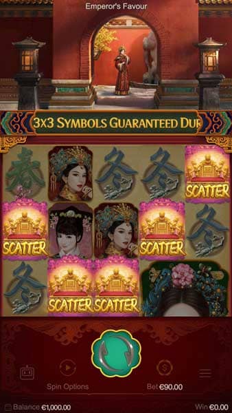 Emperor’s Favour freespins