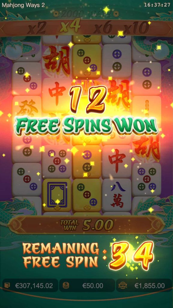 Mahjong Ways 2 freespins