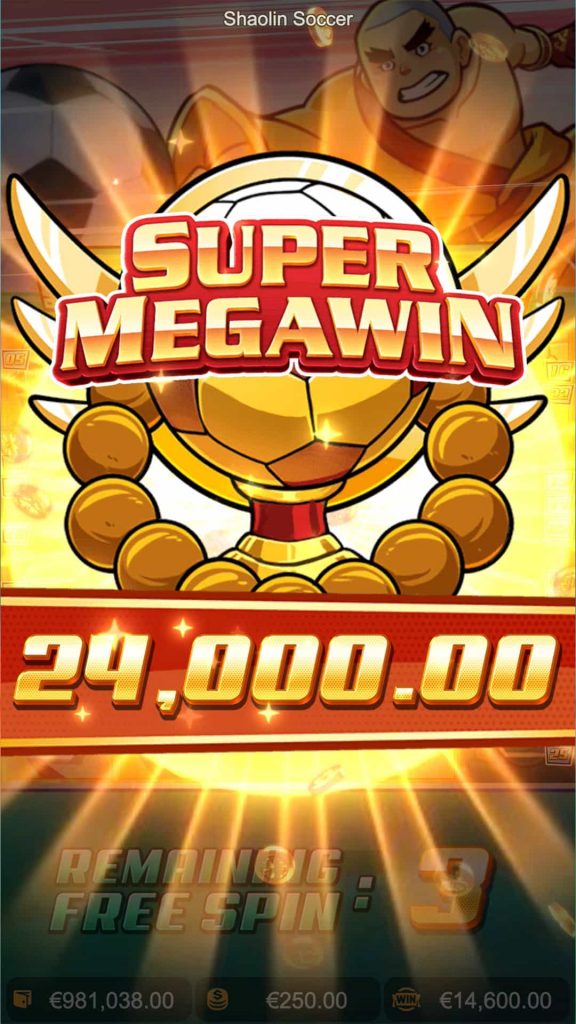 Shaolin Soccer super mega win