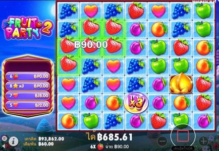 Fruit Party 2 feature