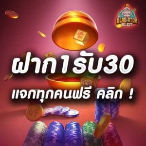 ฝาก1รับ30